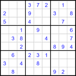Судоку 9х9 #3013 легкий