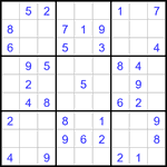 Судоку 9х9 #3026 легкий