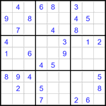 Судоку 9х9 #2976 средний