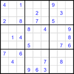 Судоку 9х9 #2977 средний