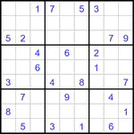 Судоку 9х9 #2978 средний