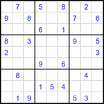 Судоку 9х9 #2980 средний