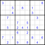 Судоку 9х9 #2983 средний