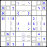 Судоку “Дуэт” 9х9 #23 легкий