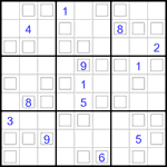 Судоку “Дуэт” 9х9 #4 очень трудный