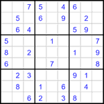 Судоку 9х9 #3032 легкий