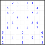 Судоку 9х9 #3042 легкий