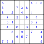 Судоку 9х9 #3044 легкий