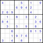 Судоку 9х9 #3057 легкий