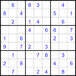 Судоку 9х9 #3059 легкий