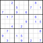 Судоку 9х9 #3008 средний