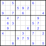 Судоку 9х9 #3027 средний