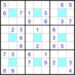 Судоку-центр 9х9 #4 легкий Судоку-центр 9х9 #4 легкий
