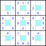 Судоку-центр 9х9 #6 легкий Судоку-центр 9х9 #6 легкий