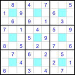 Судоку-центр 9х9 #11 легкий Судоку-центр 9х9 #11 легкий