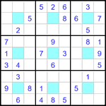 Судоку-центр 9х9 #20 легкий Судоку-центр 9х9 #20 легкий
