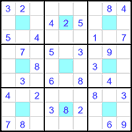 Судоку-центр 9х9 #29 легкий Судоку-центр 9х9 #29 легкий