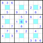 Судоку-центр 9х9 #1 средний