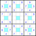 Судоку-центр 9х9 #2 средний
