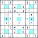 Судоку-центр 9х9 #3 средний