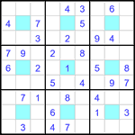 Судоку-центр 9х9 #4 средний