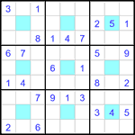 Судоку-центр 9х9 #7 средний