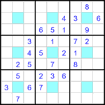 Судоку-центр 9х9 #8 средний Судоку-центр 9х9 #8 средний