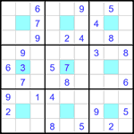 Судоку-центр 9х9 #9 средний Судоку-центр 9х9 #9 средний