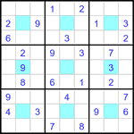 Судоку-центр 9х9 #10 средний Судоку-центр 9х9 #10 средний