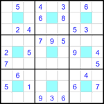 Судоку-центр 9х9 #15 средний Судоку-центр 9х9 #15 средний