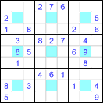 Судоку-центр 9х9 #19 средний Судоку-центр 9х9 #19 средний