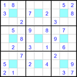 Судоку-центр 9х9 #28 средний Судоку-центр 9х9 #28 средний