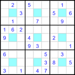 Судоку-центр 9х9 #29 средний Судоку-центр 9х9 #29 средний