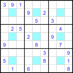 Судоку-центр 9х9 #2 трудный