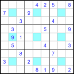 Судоку-центр 9х9 #5 трудный