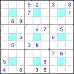 Судоку-центр 9х9 #24 трудный Судоку-центр 9х9 #24 трудный