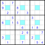 Судоку-центр 9х9 #25 трудный Судоку-центр 9х9 #25 трудный