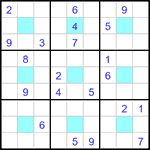 Судоку-центр 9х9 #26 трудный Судоку-центр 9х9 #26 трудный