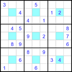 Судоку-центр 9х9 #5 очень трудный