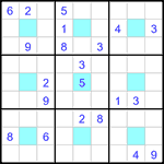 Судоку-центр 9х9 #27 очень трудный Судоку-центр 9х9 #27 очень трудный