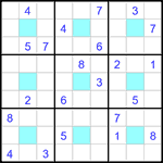 Судоку-центр 9х9 #28 очень трудный Судоку-центр 9х9 #28 очень трудный