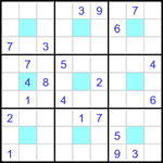 Судоку-центр 9х9 #29 очень трудный Судоку-центр 9х9 #29 очень трудный