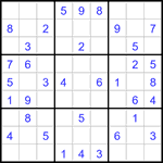 Судоку 9х9 #3062 легкий