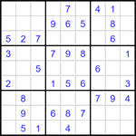 Судоку 9х9 #3063 легкий