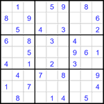 Судоку 9х9 #3072 легкий