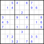 Судоку 9х9 #3035 средний