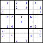 Судоку 9х9 #3037 средний