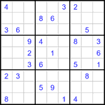 Судоку 9х9 #3067 средний