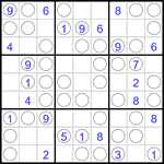 Судоку “Чет-нечет” 9х9 #341 средний