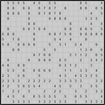 Японская мозаика #2888 “Волна”